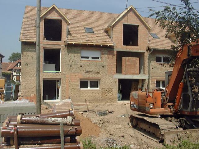 Construction d'un immeuble alsace