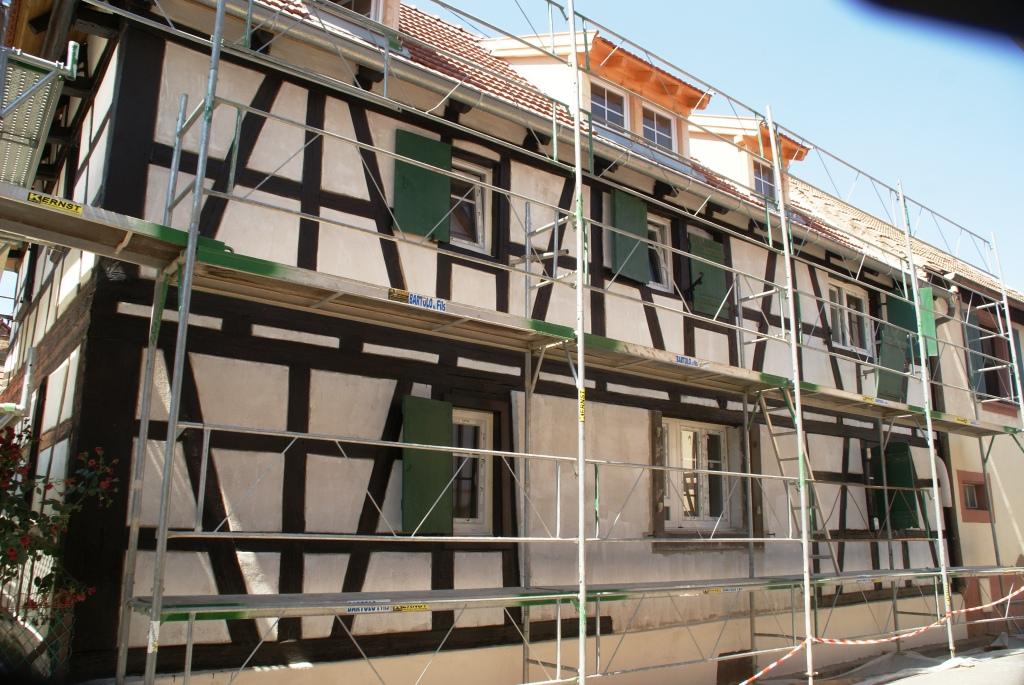 Rénovation d'une maison alsacienne