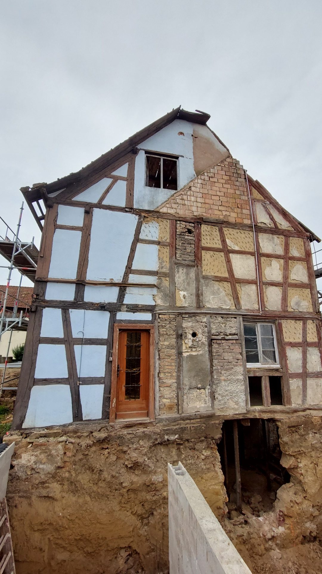 Rénovation d'une maison alsacienne bas-rhin