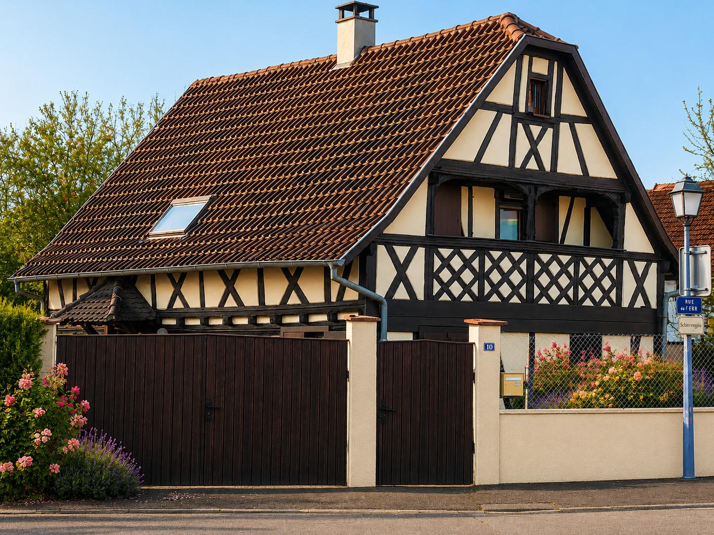 2 Rénovation d'une maison alsacienne