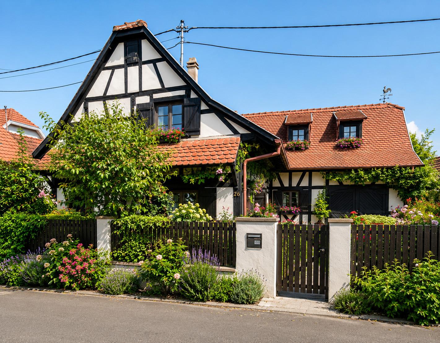 1 Rénovation d'une maison alsacienne