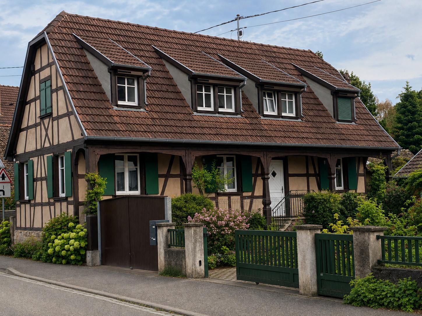 Rénovation d'une maison alsacienne