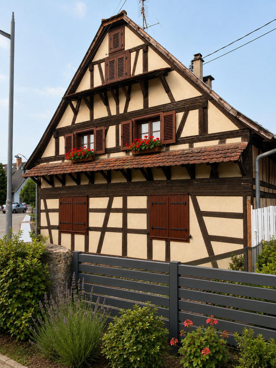 Rénovation de maison alsacienne