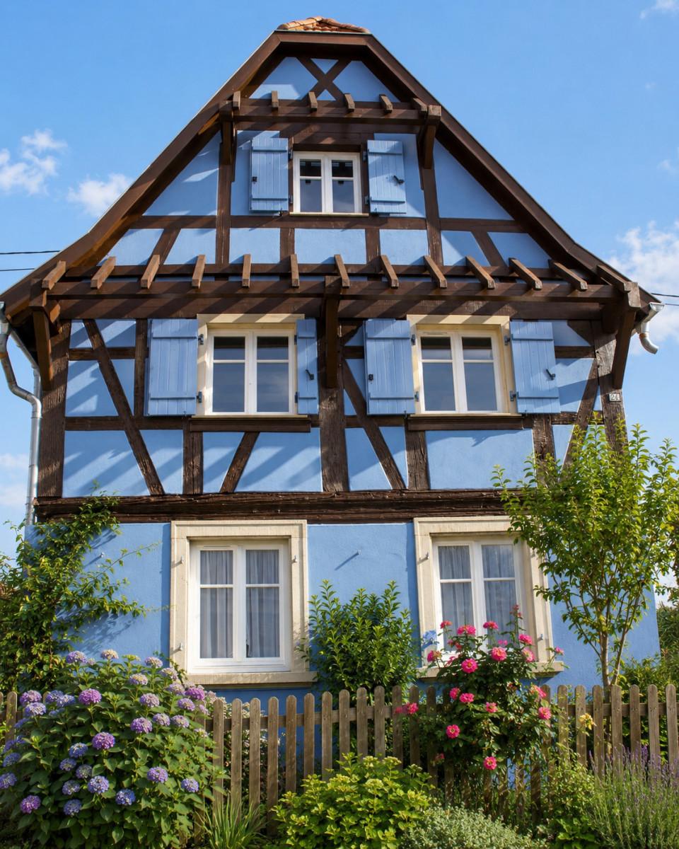 Rénovation d'une maison alsacienne