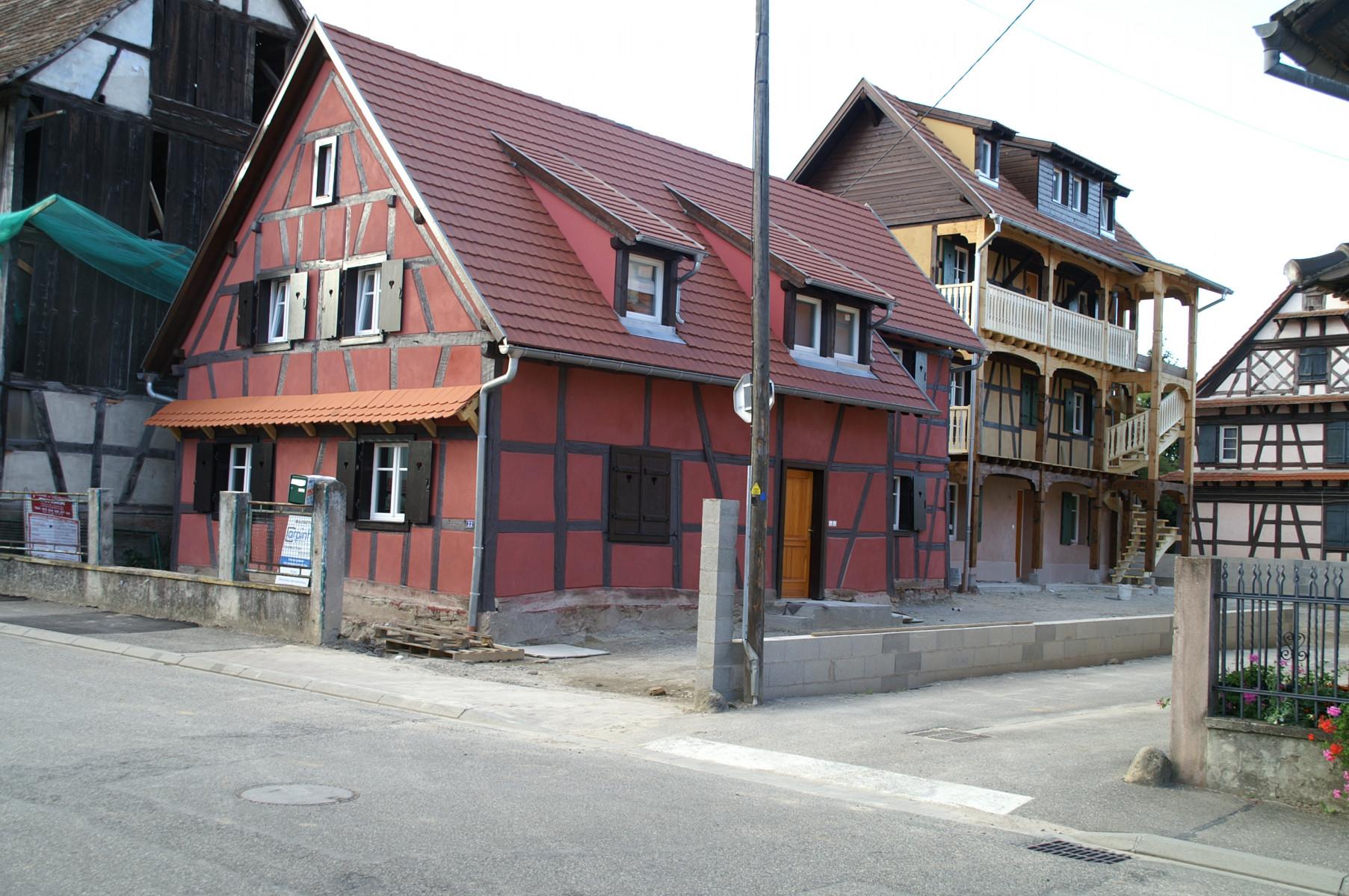 10 Rénovation de grange alsace
