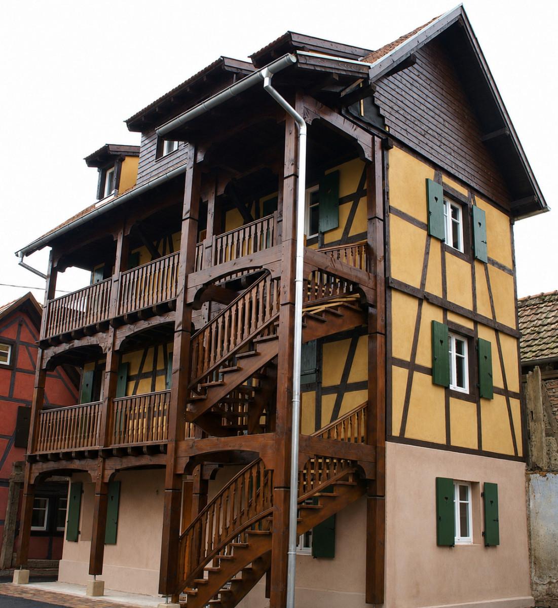 12 Rénovation de grange alsace