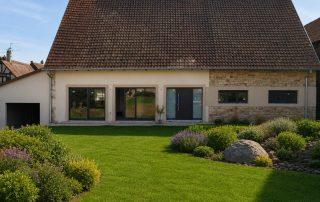 Rénovation d'une grange alsace