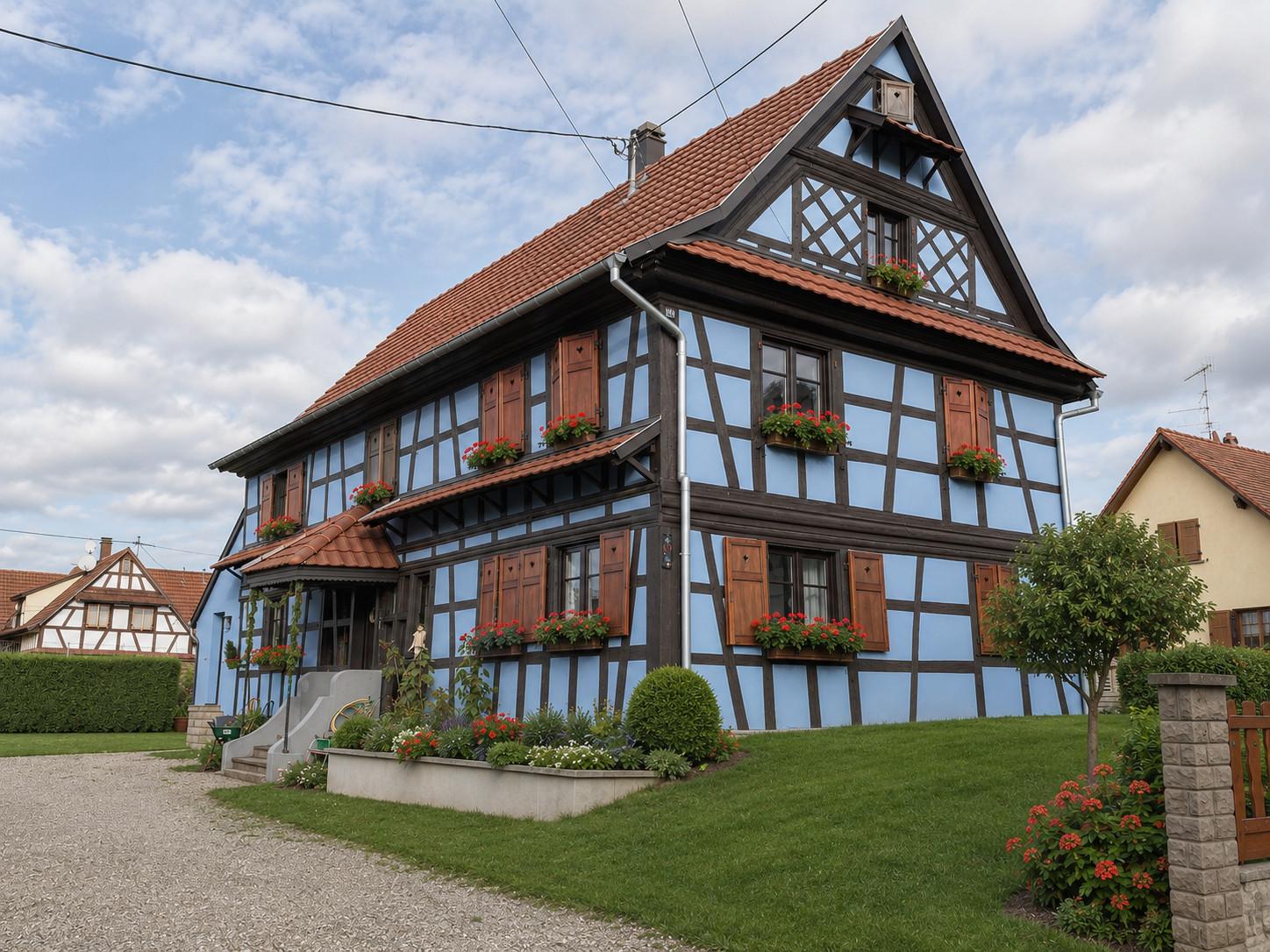 Rénovation d'une maison alsacienne