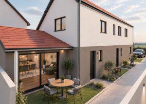 Rénovation et extension d'une maison alsace