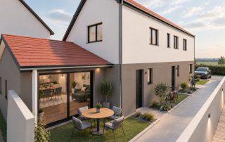 Rénovation et extension d'une maison alsace
