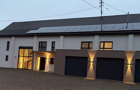 Rénovation d'une grange alsace