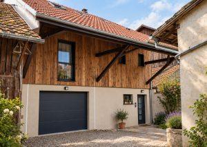 Rénovation d'une grange alsace