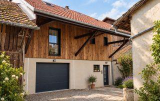 Rénovation d'une grange alsace