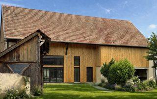 Rénovation d'une grange alsace