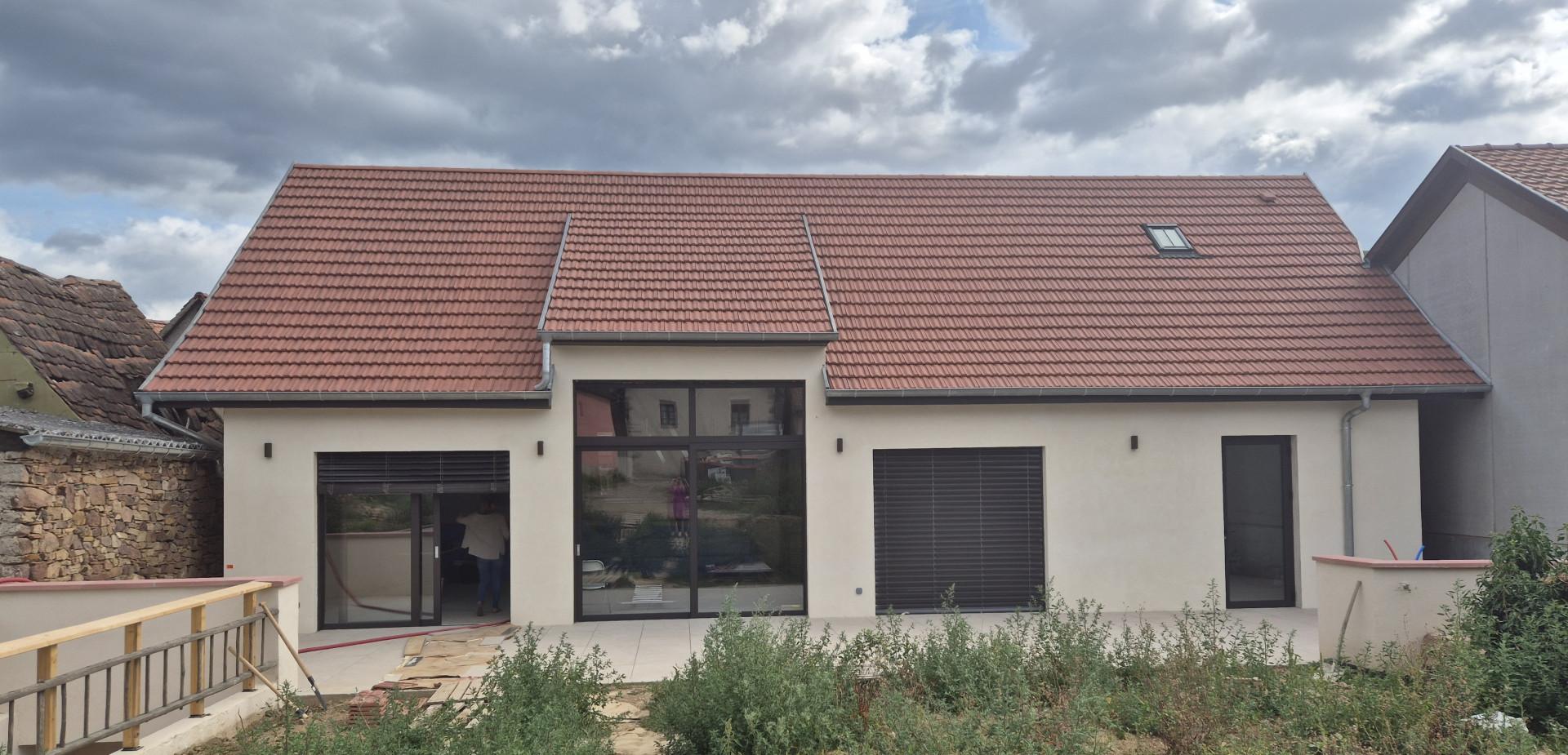 Rénovation d'une grange haut rhin