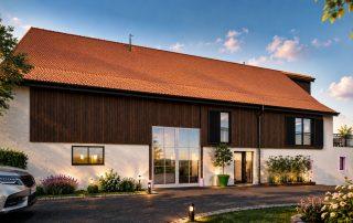 Rénovation d'une grange alsace