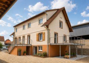 Rénovation d'une maison alsace