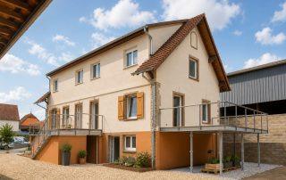 Rénovation d'une maison alsace