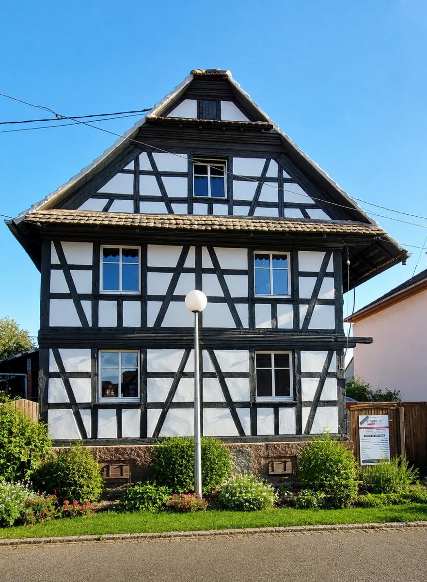 Rénovation d'une maison alsacienne