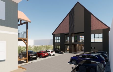 Rénovation d'un corps de ferme alsace