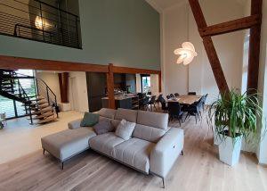 Rénovation d'une grange alsace