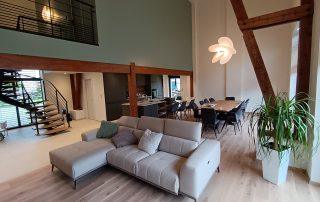 Rénovation d'une grange alsace