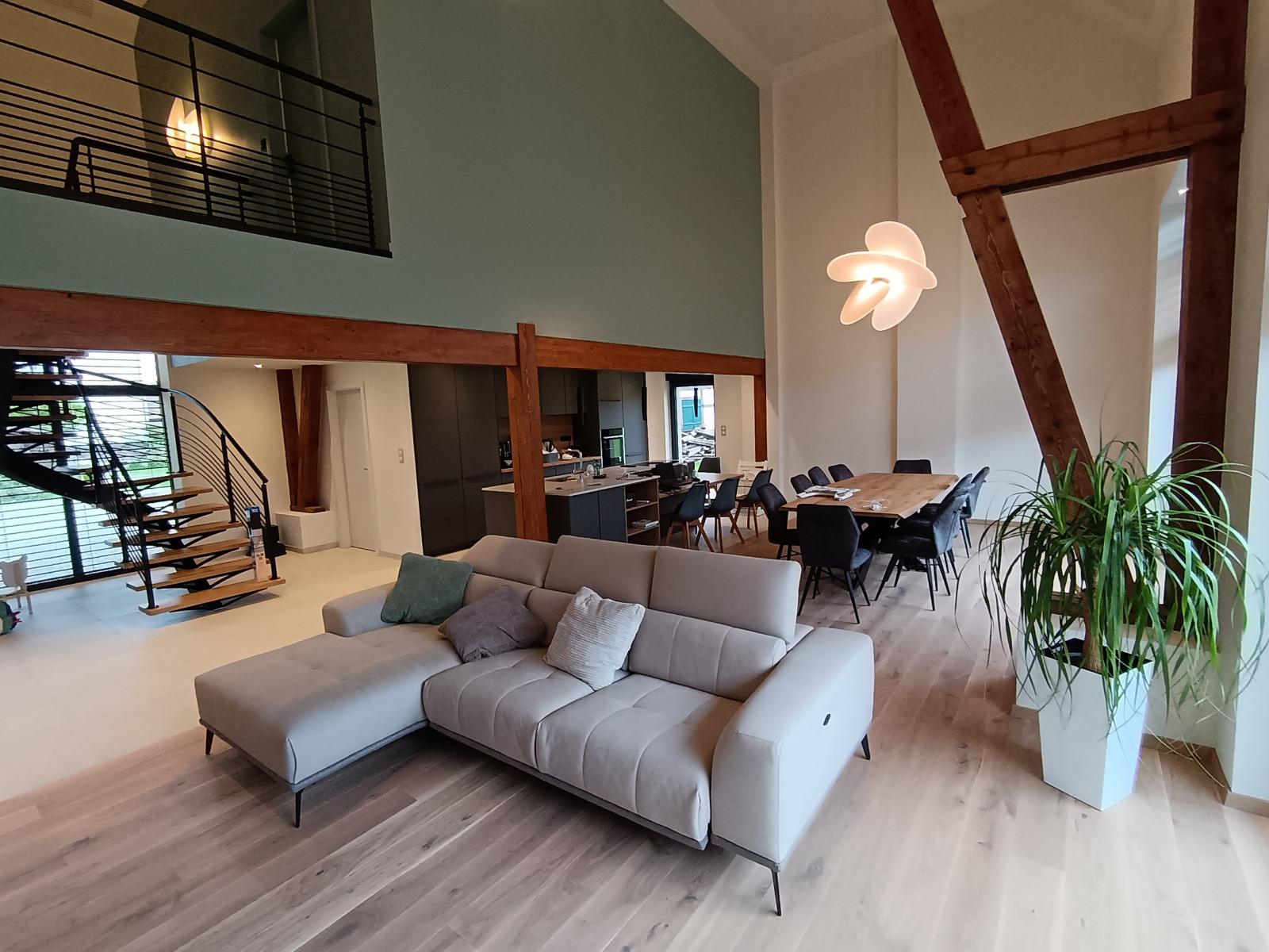 Rénovation d'une grange alsace