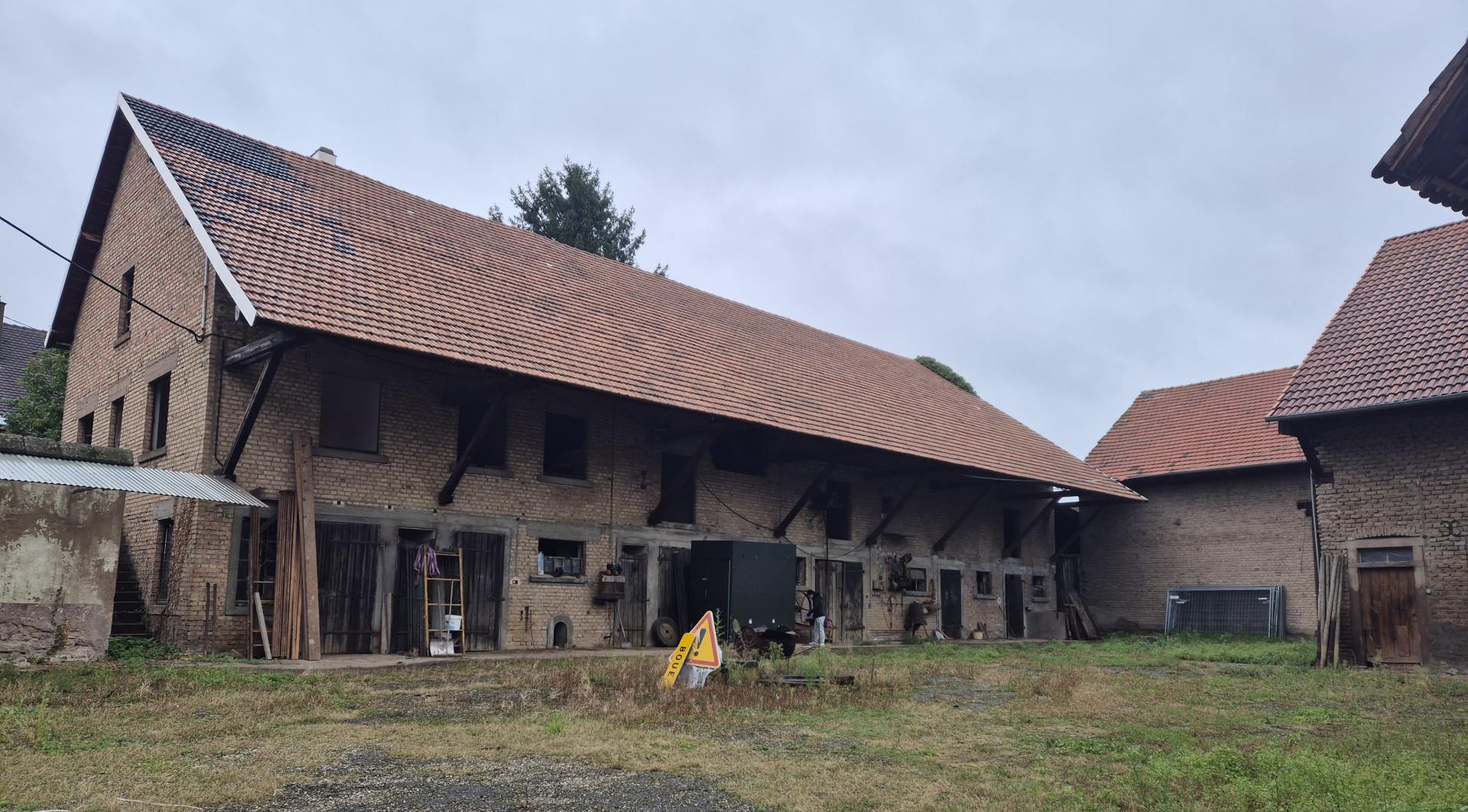 Rénovation d'un corps de ferme alsace